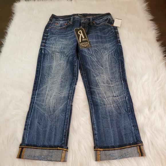 **Rock Revival Sz 26 Easy Capri Jeans - Picture 2 of 8
